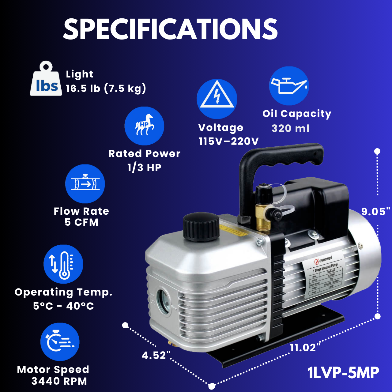 Everwell Vacuum Pump