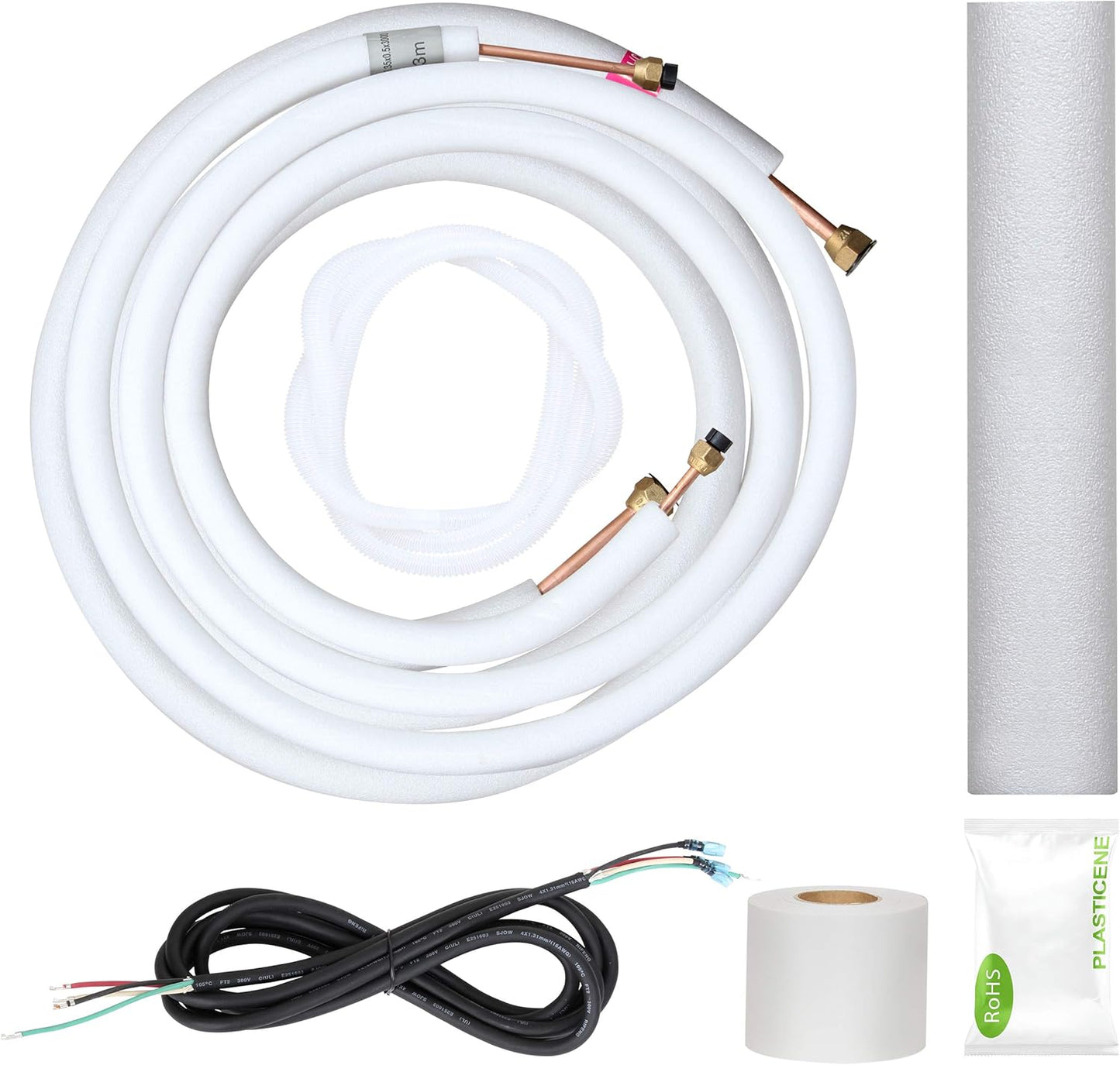 24000 BTU Mini Split 220V INVERTER Quiet Efficient Comfort Only Cold 2 Ton AC WiFi