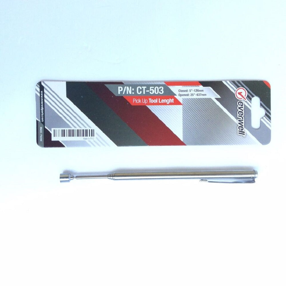 Everwell Magnetic Pick-Up Tool With Pocket Clip 25 Inch