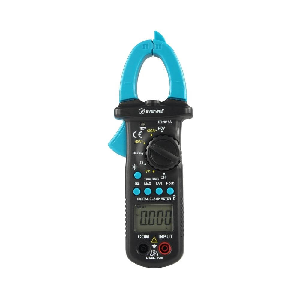 Everwell DT2015A True-RMS Clamp Multimeter