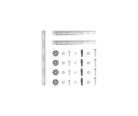 Mini Split Wall Mount Bracket Cold Rolled Steel 300 lbs 9000-36000 BTU Support