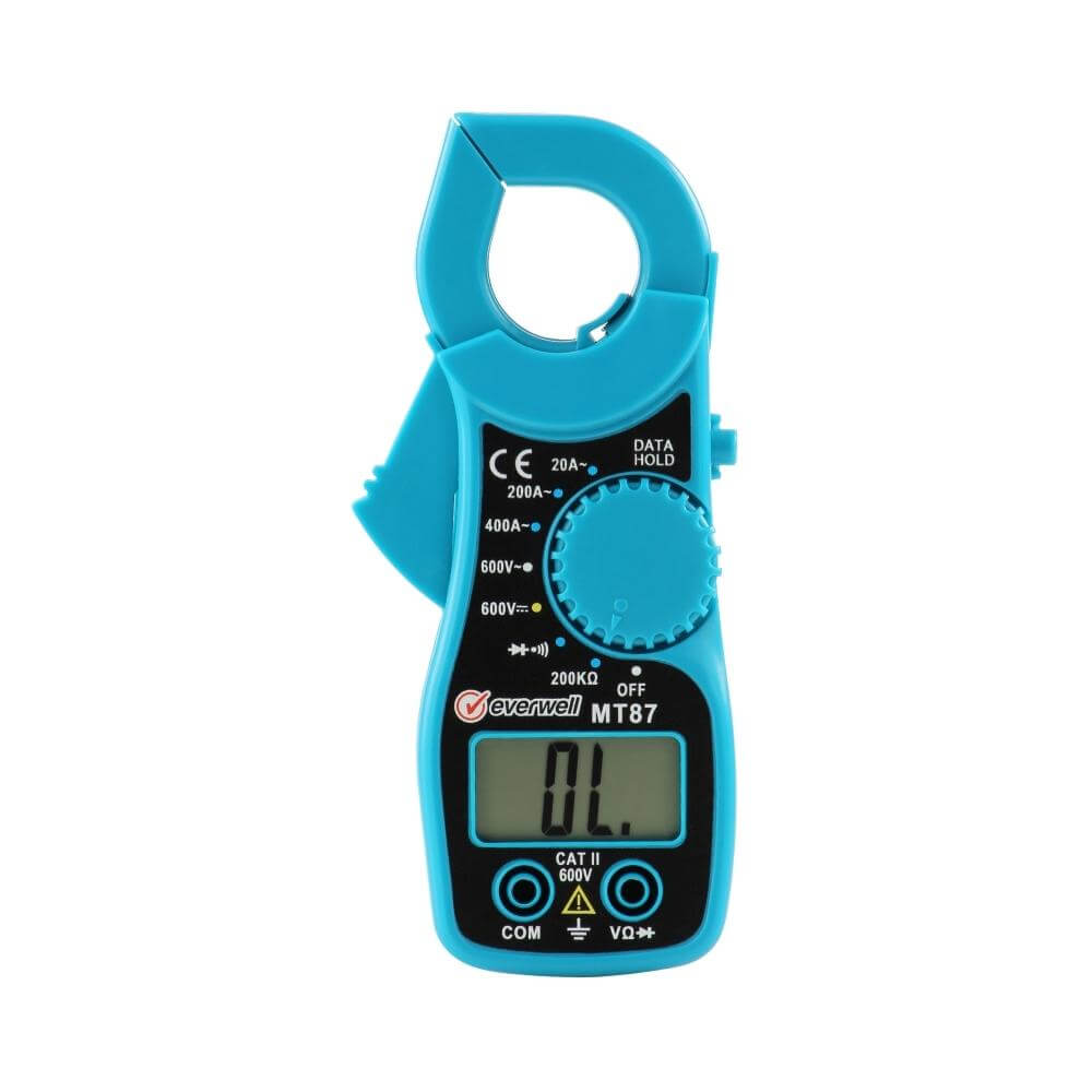 Everwell® Multimeter – Mini Digital Clamp Meter With Cables