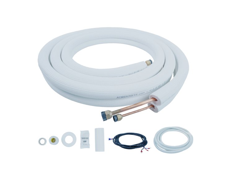 COPPER Ductless Mini Split Line Connection Accessory Kit, 3/8''-5/8''