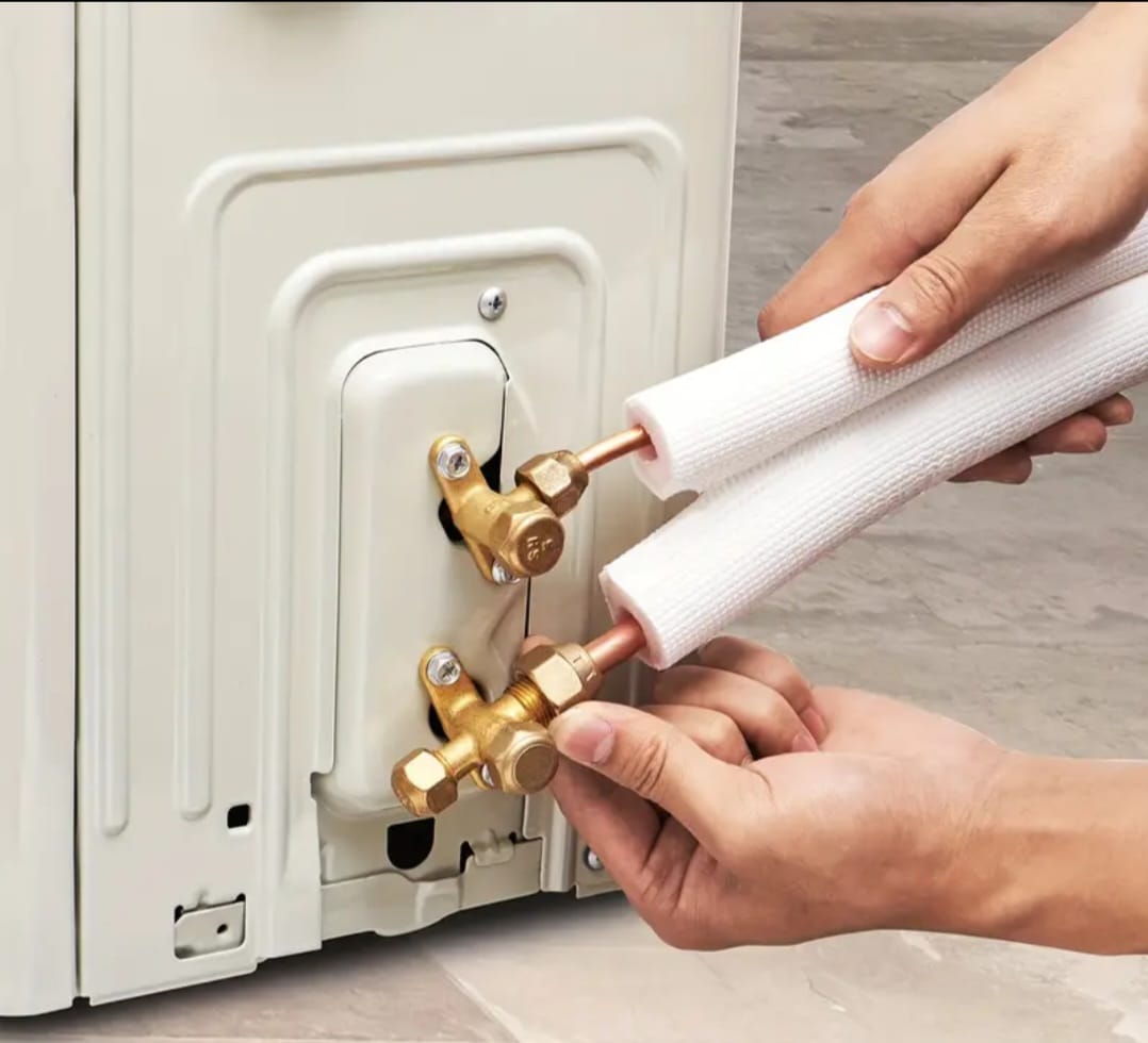 COPPER Ductless Mini Split Line Connection 1/4'' 3/8''-15 ft NOKIT.