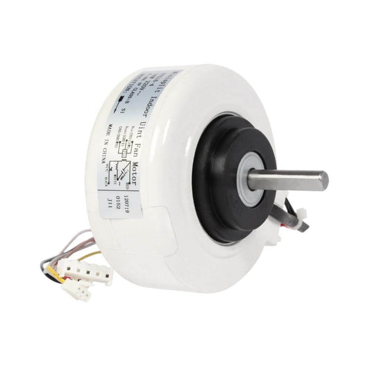 Universal Fan Motor for Minisplits in White Resin Packing. 220V/50-60Hz - 5/16" Shaft Diam