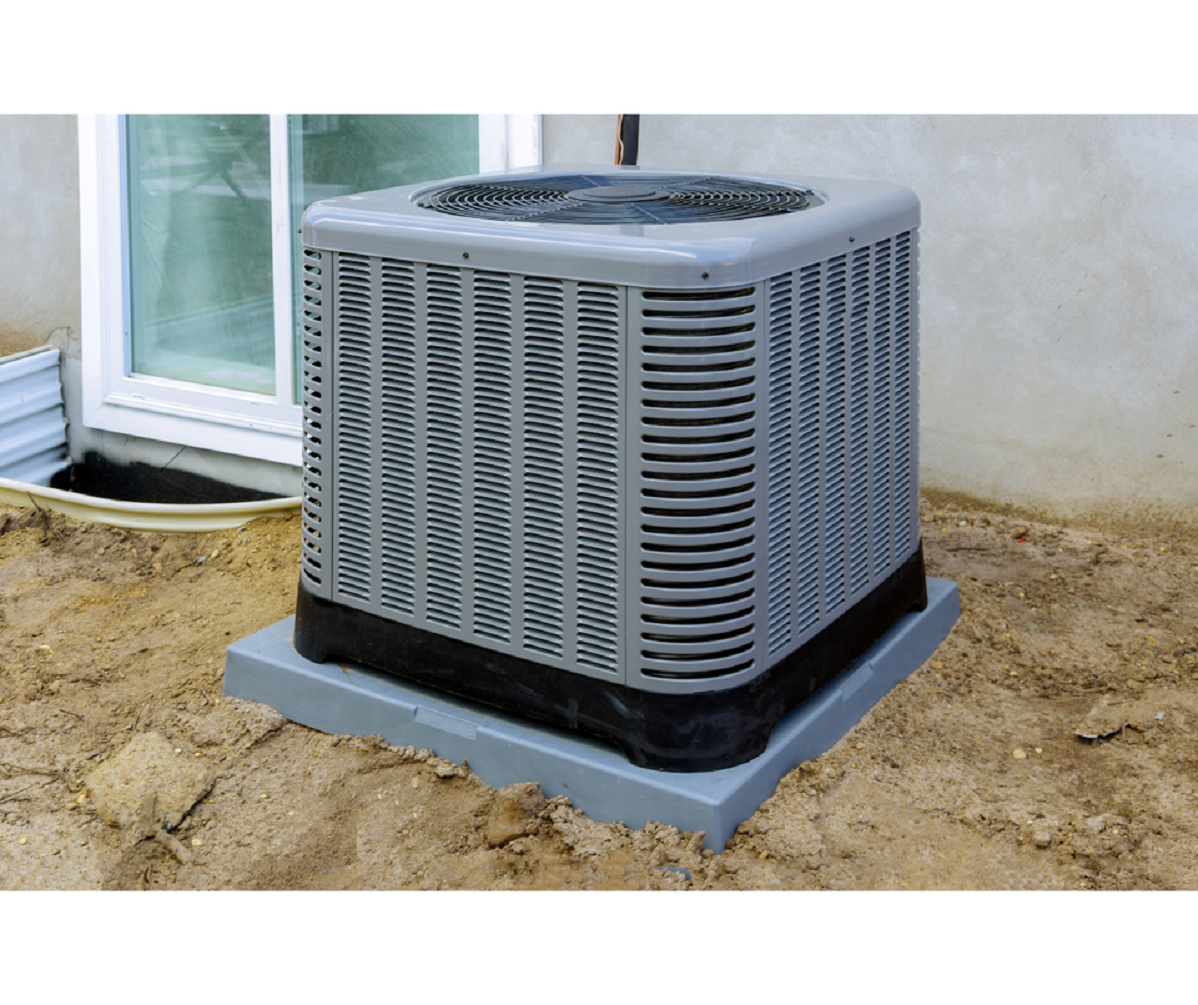 Reinforced Plastic Condenser Pad for Mini Split & Central Air Conditioner Units