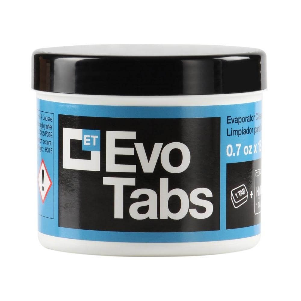 AB1089.01.JA EVO TABS - PURIFYING CLEANER FOR EVAPORATORS IN EFFERVESCENT TABLETS - 1 X 5 LITERS OF WATER - REMOVE INTENSE DIRT - 18 TABS X