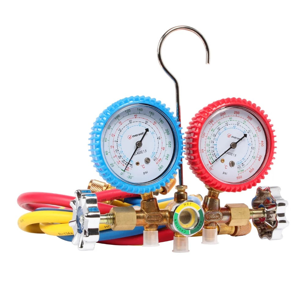 Manifold, Gauge & Hose Set