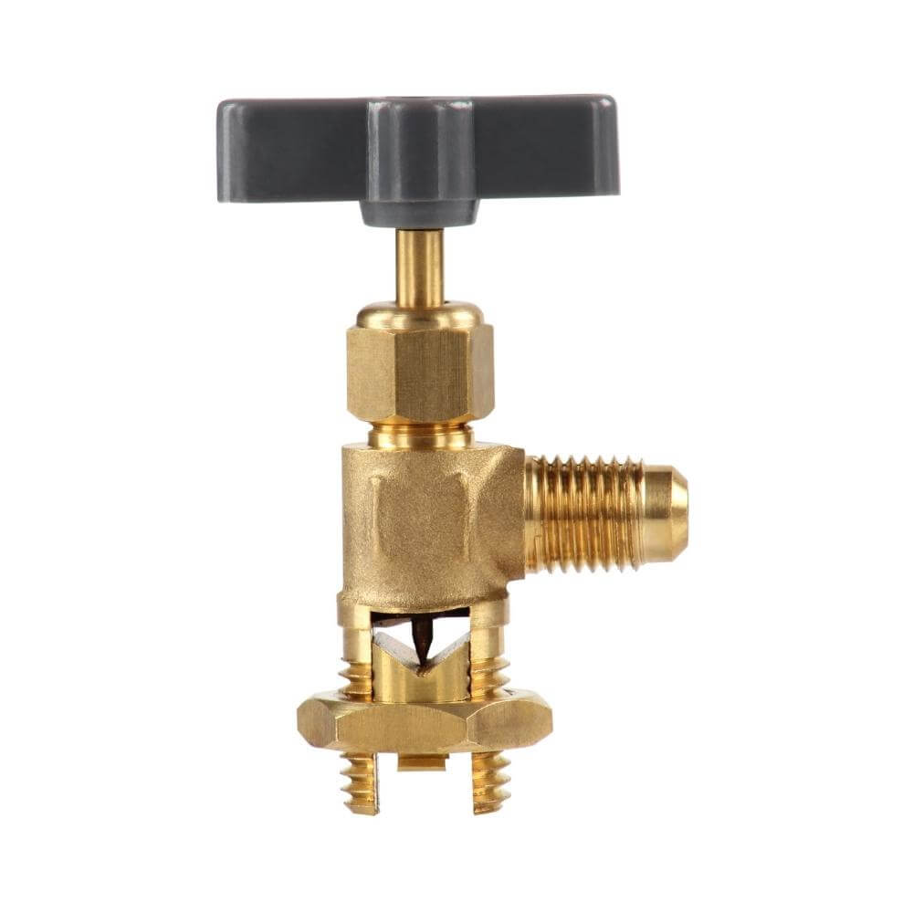 Pinch-Off Valve for Refrigerant Line Tap
