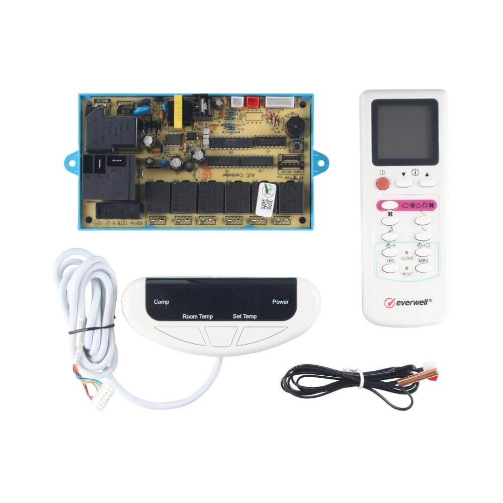 Everwell Micro-Computer Remote Control For A/C - Universal Replacement ...