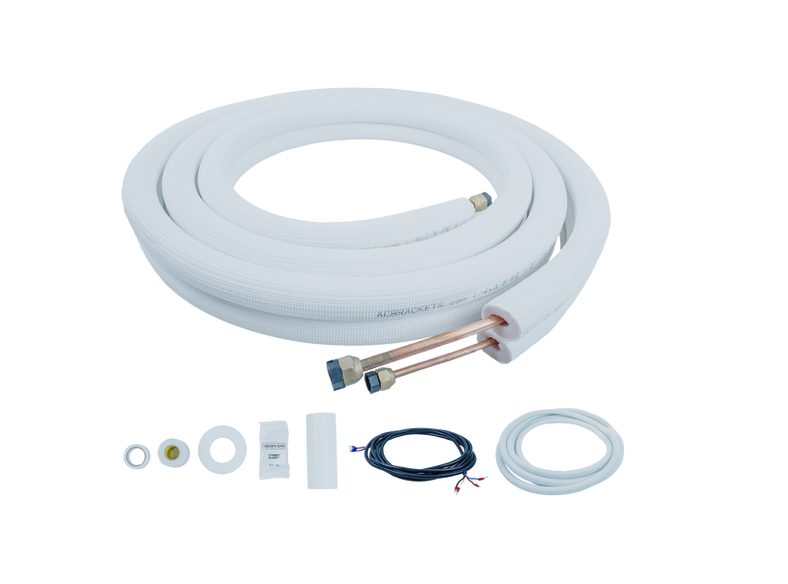 COPPER Ductless Mini Split Line Connection Accessory Kit, 1/4''-1/2''