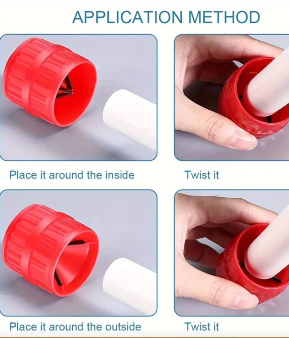 Everwell® Inner-Outer Reamer Plastic Body From 3/16" To 1-1/2" O.D. Tubing