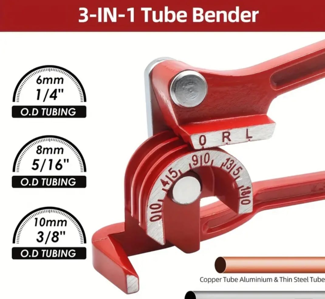 Everwell® TUBE BENDER 180° 3 IN 1 FOR 1/4", 5/16" & 3/8"