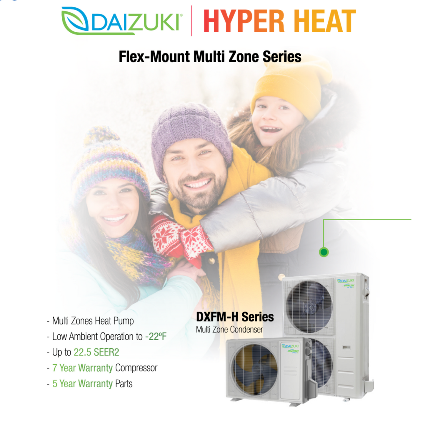 Tri Zone 3 High Wall 12000 Btu 16 Ft line Kit 23 SEER Ductless Mini Split Air Conditioner Inverter Wifi Heat Pump