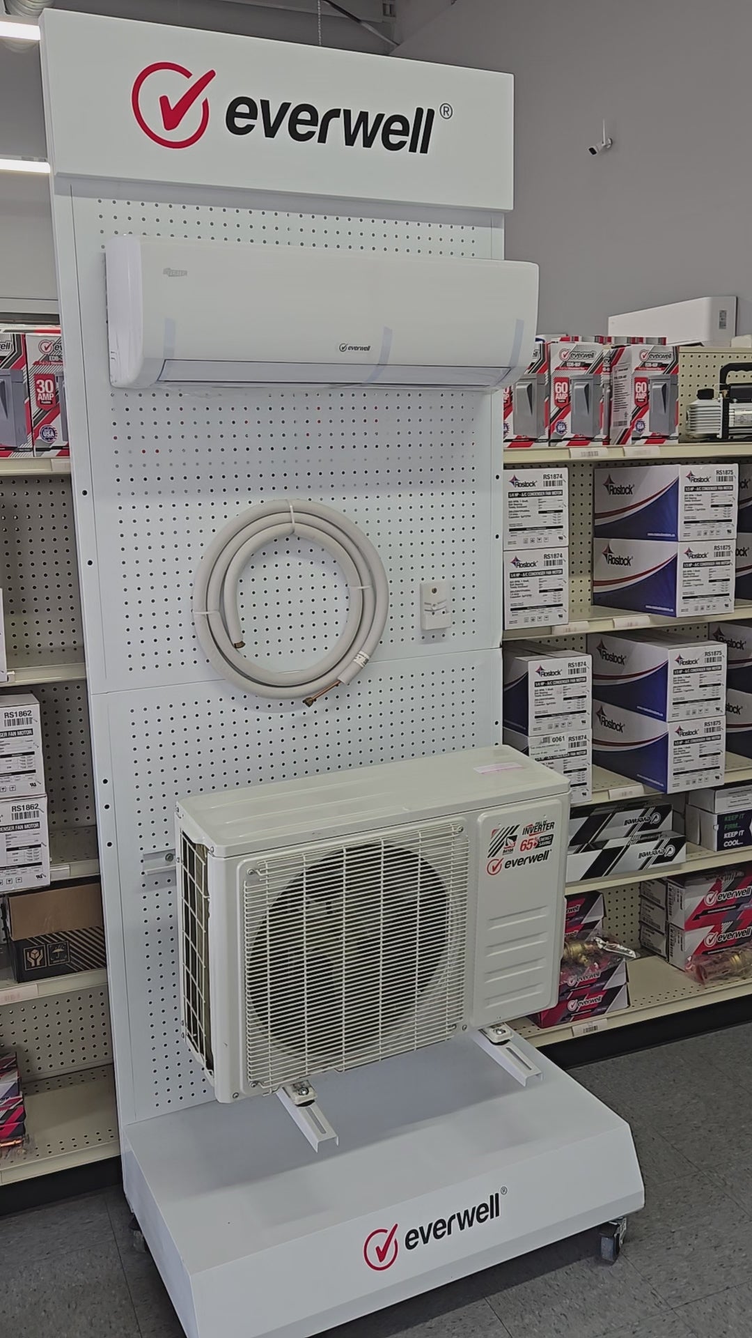 Aria  Karl home 21 SEER 12000 BTU 1-Ton Wi-Fi Ductless Mini Split